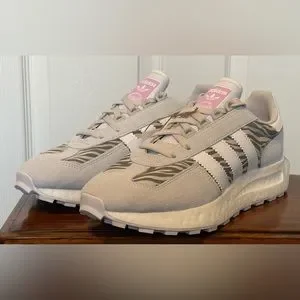 Adidas shoes top womens pink zebra